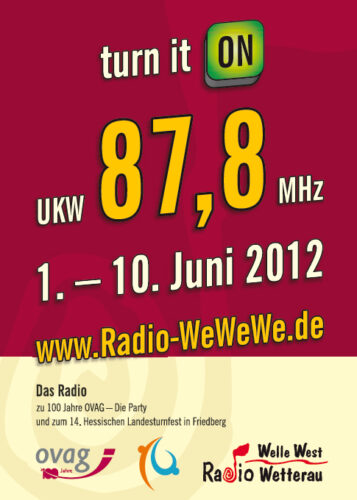 Plakat zur Sendewoche 2012