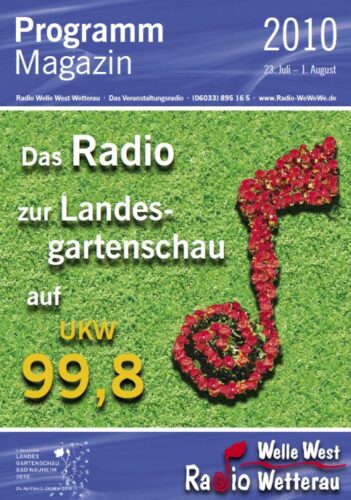 Cover ProgrammMagazin 2010