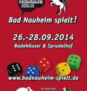 Plakat Bad Nauheim spielt! 26.-28.09.2014