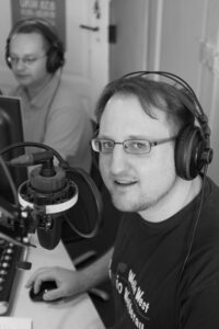 Stefan im Studio